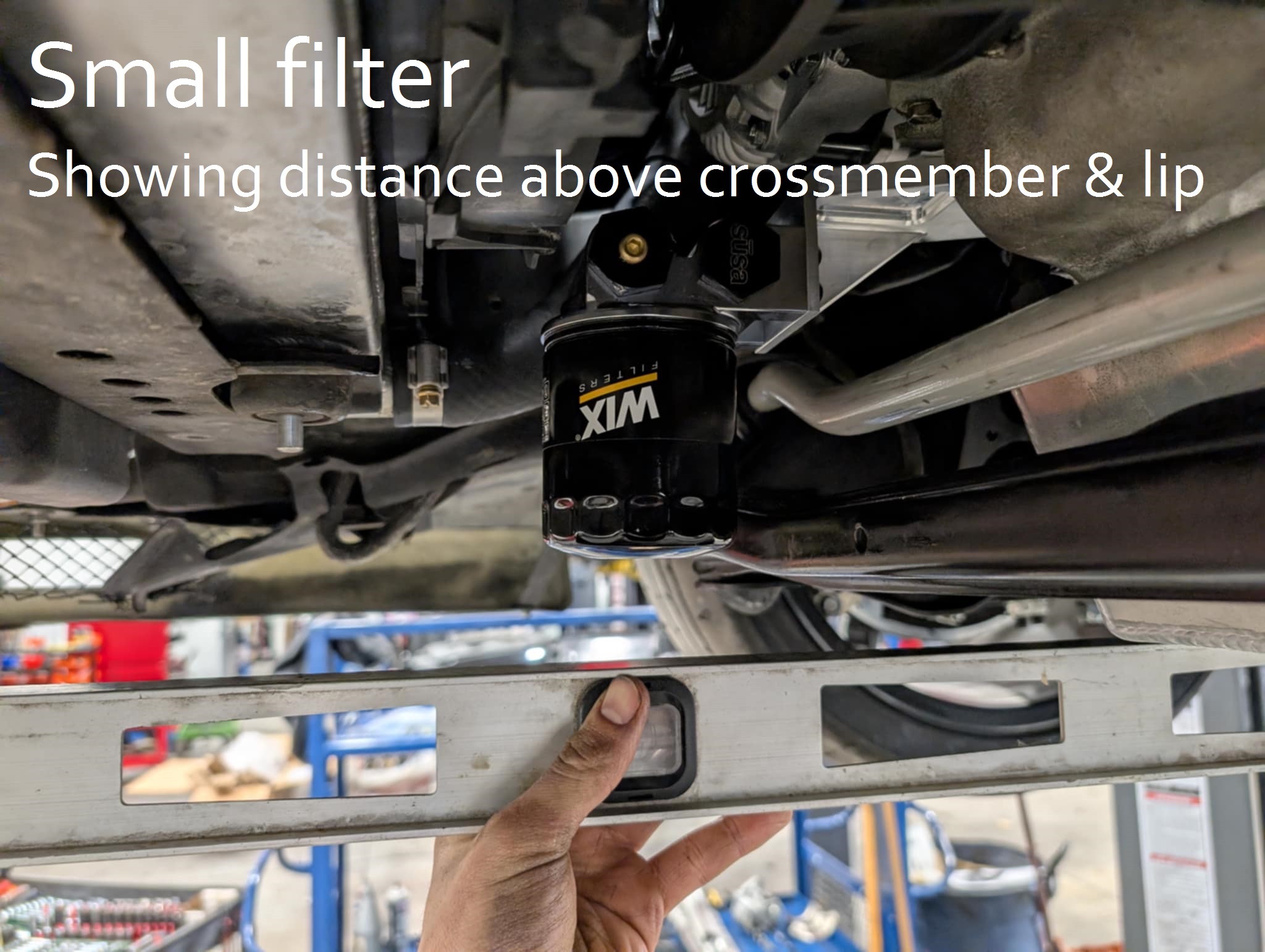 Oil Filter Relocation R32 OST Skyline GTR Oil Filter Relocation Kit